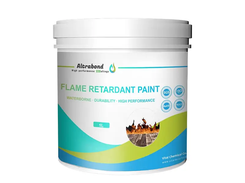 Water-based intumescent fireproof paints